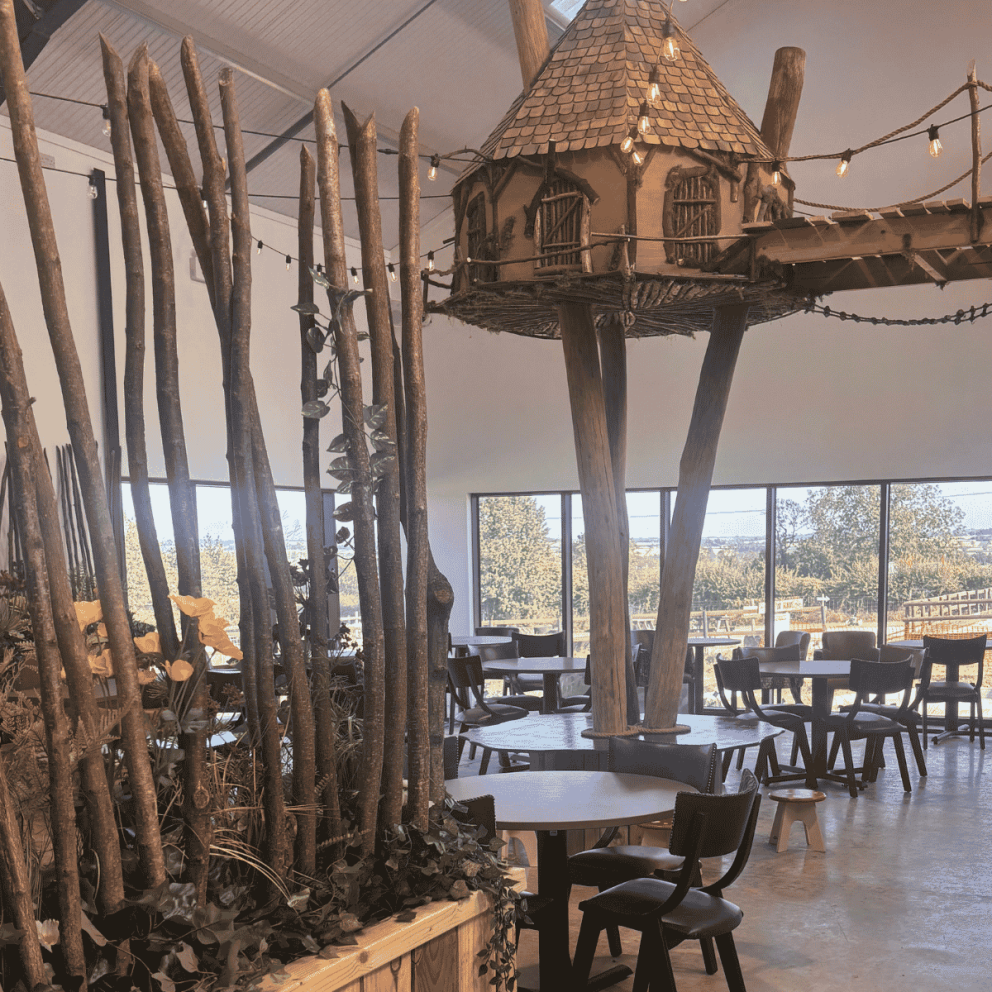 The Glade Cafe, Farm Brunch & Lunch, Windmill Farm Park, Kibworth